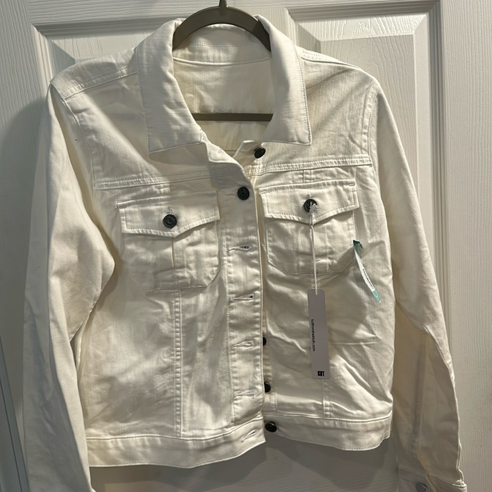 White Demim Jacket XL